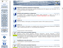 Tablet Screenshot of patronat.pl
